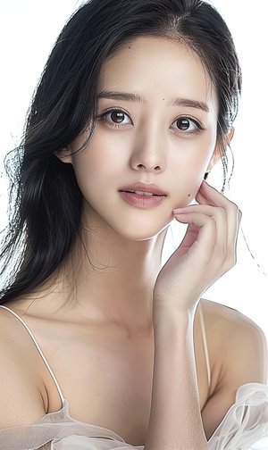 开小女孩小雏菊